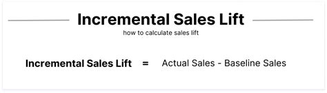 sales lift louis vuitton sally kim|How To Calculate Sales Lift (With Formula and Examples).